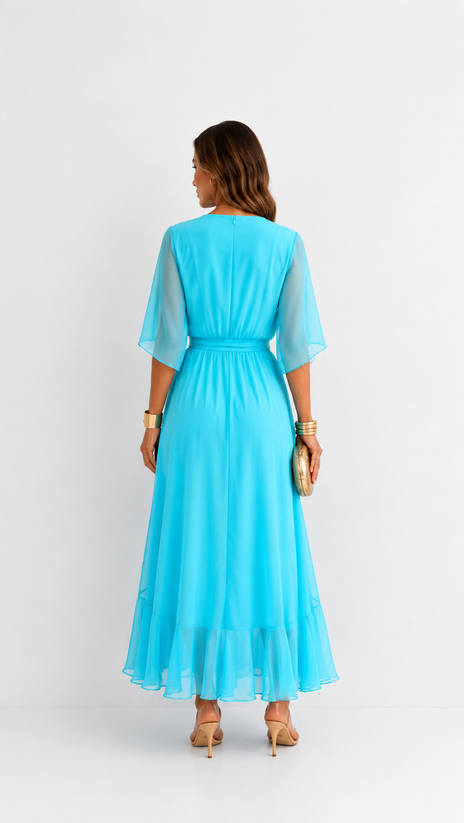 CHIFFON DRESS FOR WOMEN