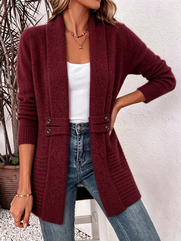SHAPED OPEN CARDIGAN FOR WOMEN