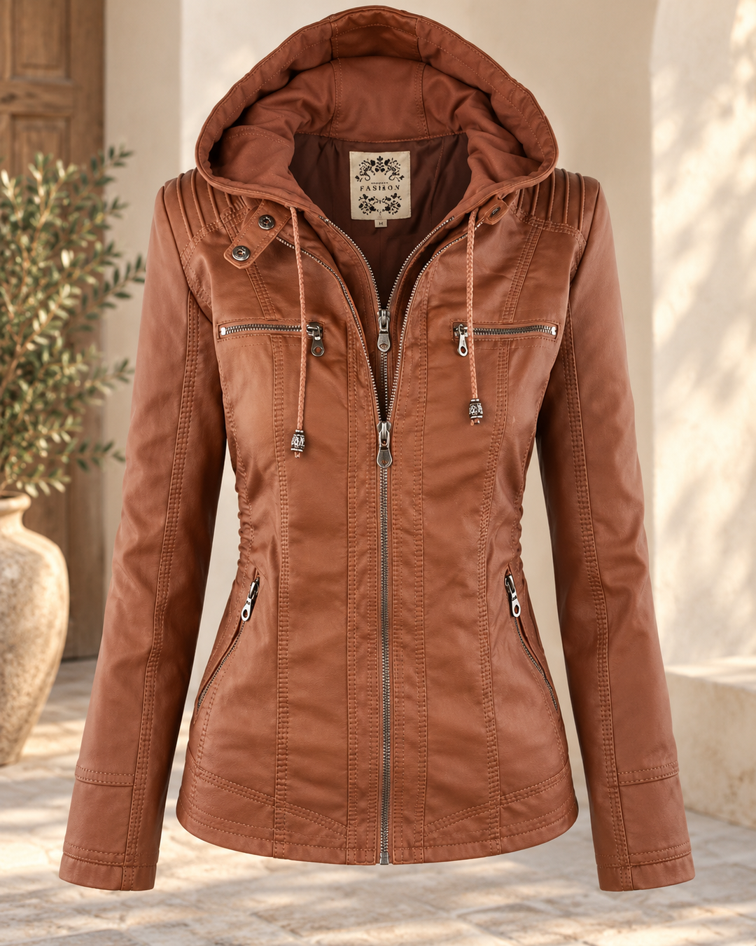 REFINED HOODIE JACKET FOR WOMEN