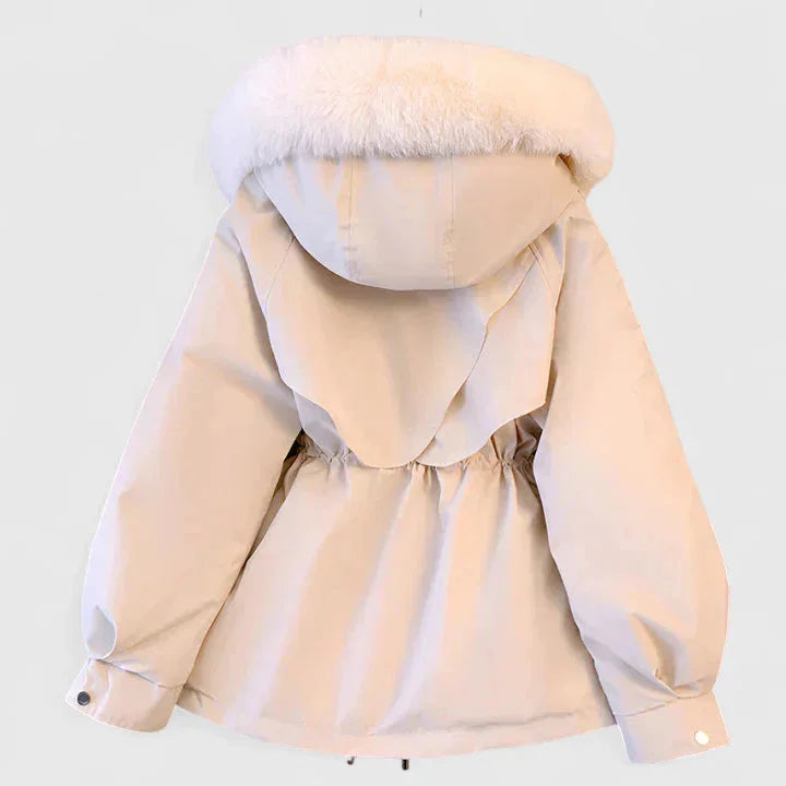 WOMEN’S FAUX FUR HOODED WINTER PARKA