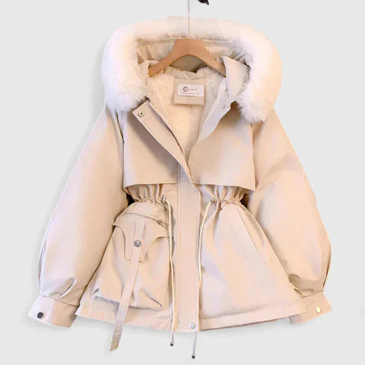 WOMEN’S FAUX FUR HOODED WINTER PARKA