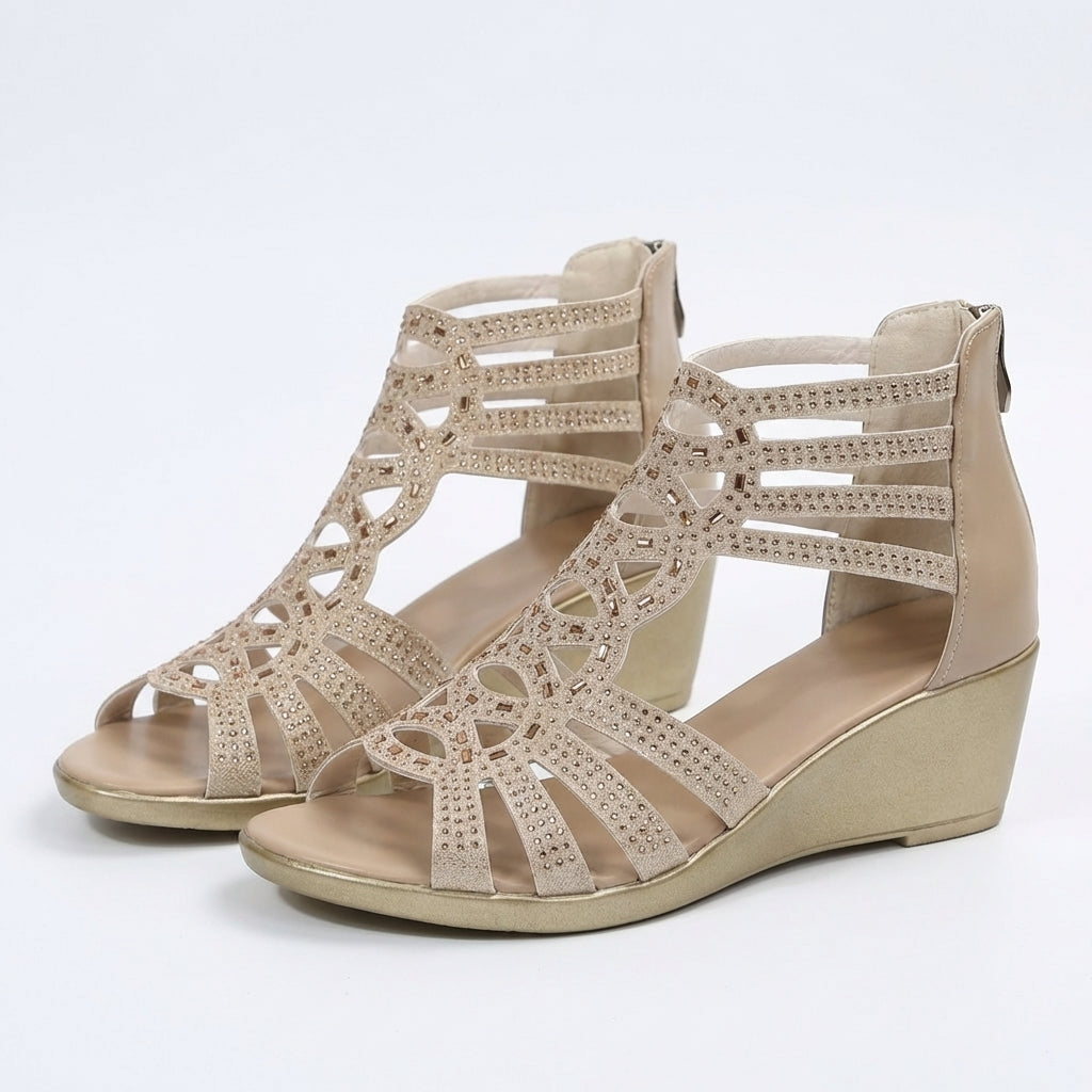 WEDGE-HEEL SANDALS FOR WOMEN