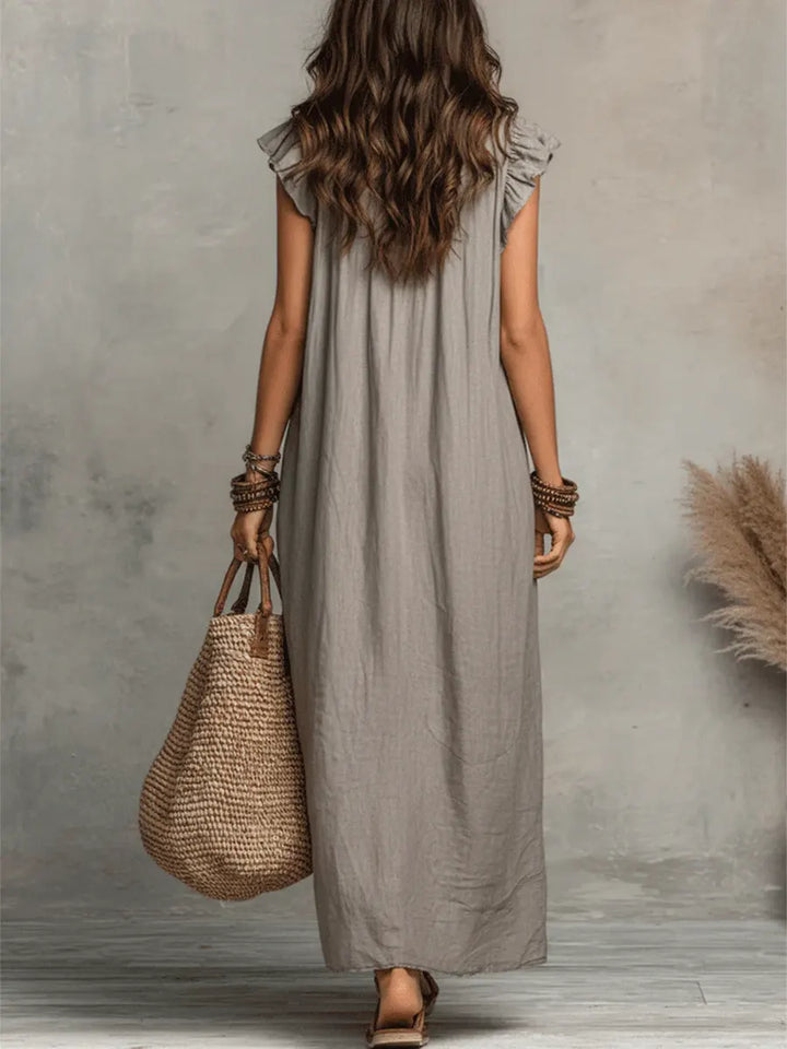 CHIC AND FLOWING BOHEMIAN DRESS FOR WOMEN