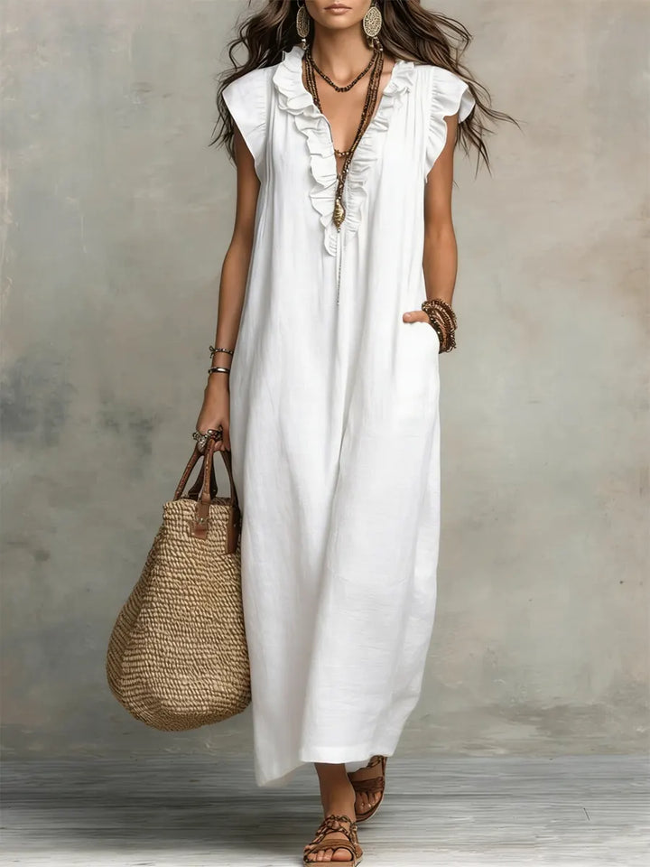 CHIC AND FLOWING BOHEMIAN DRESS FOR WOMEN