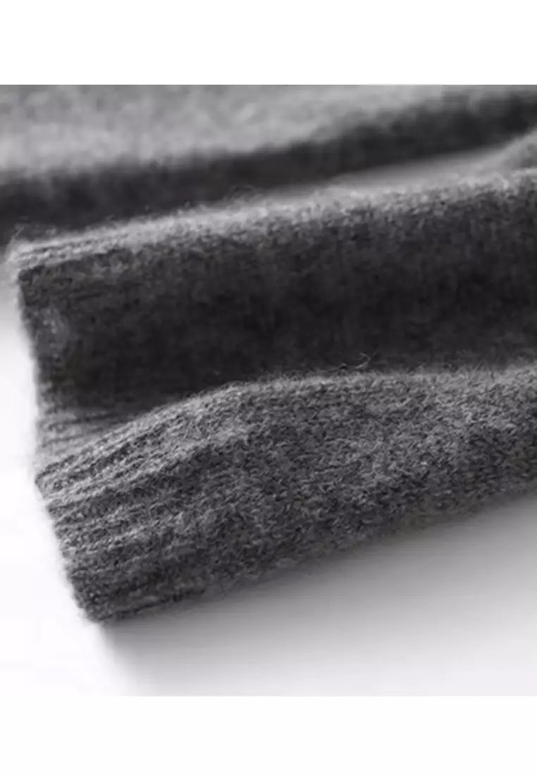 TEXTURED WARM PULLOVER FOR WOMEN