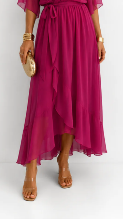 CHIFFON DRESS FOR WOMEN