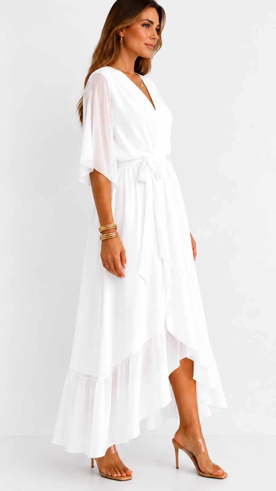 CHIFFON DRESS FOR WOMEN