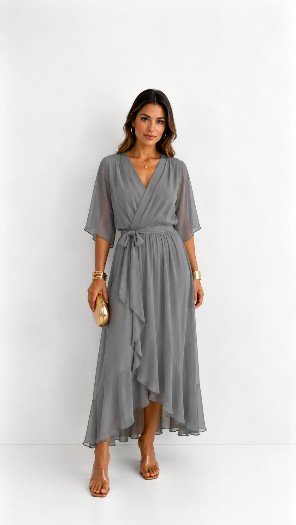 CHIFFON DRESS FOR WOMEN