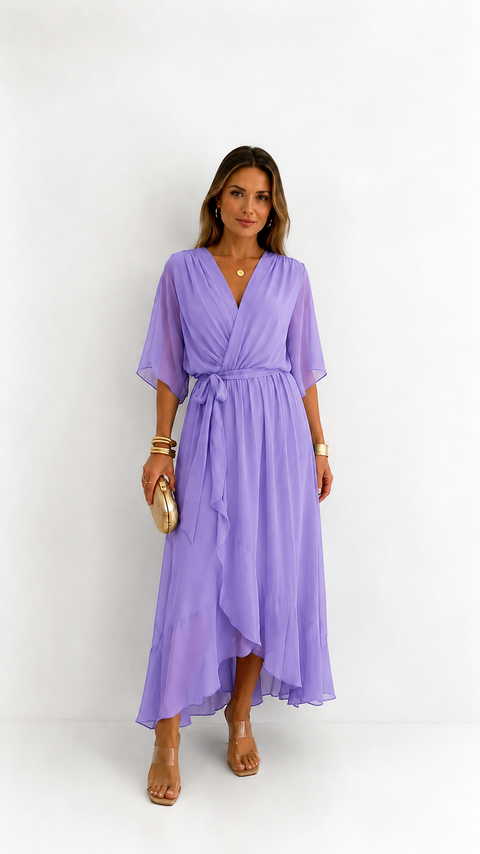 CHIFFON DRESS FOR WOMEN