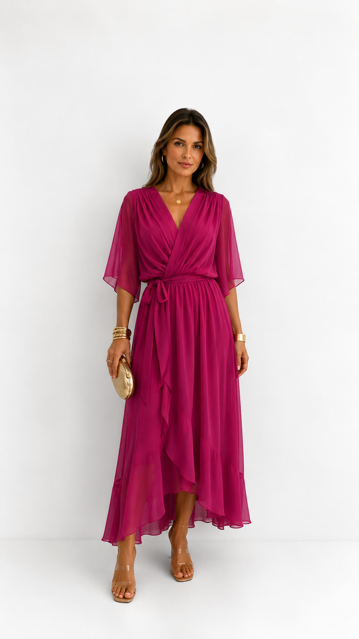 CHIFFON DRESS FOR WOMEN