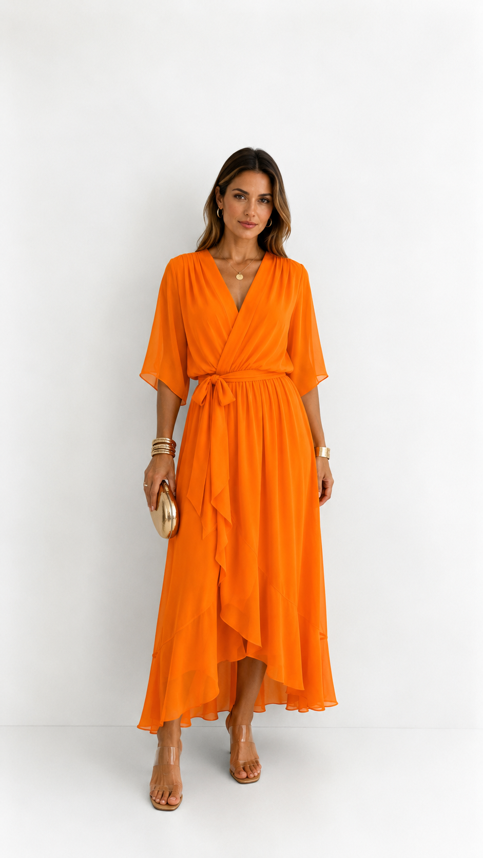 CHIFFON DRESS FOR WOMEN