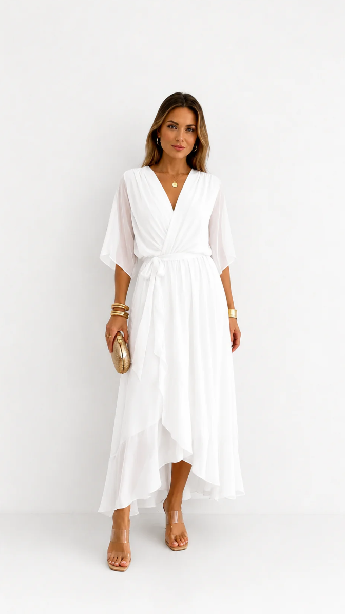 CHIFFON DRESS FOR WOMEN